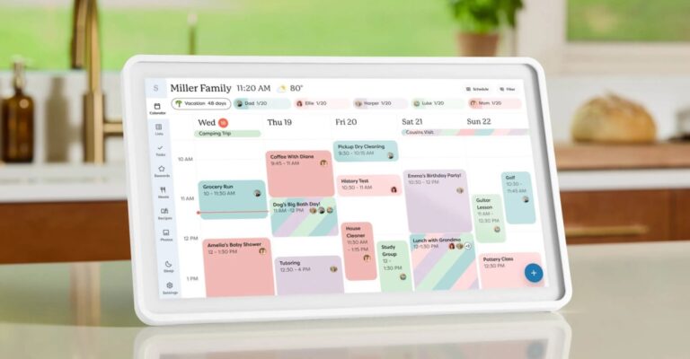 Calendrier intelligent Skylight de 15 pouces au prix le plus bas jamais enregistré