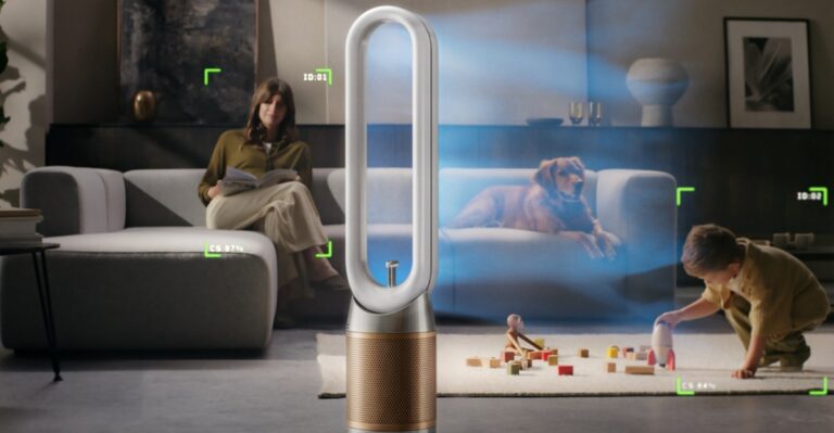 Dyson équipe son purificateur d’une caméra pour que l’air frais vous suive partout dans la pièce